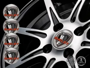 Wheel Badge Logo Custom Dome Stickers